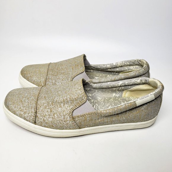 Puma Shoes Puma Sports Lifestyle Metallic Canvas Slip On Loafers 8